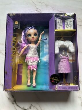 2023 Rainbow High Project Rainbow Fantastic Fashion Violet Willow Doll